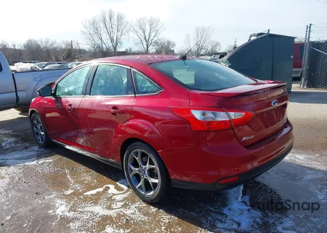 2014 Ford Focus Se from USA, damaged, VIN 1FADP3F23EL161817